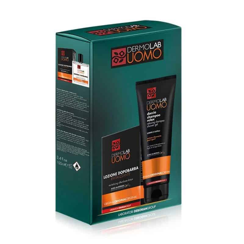 DEBORAH COFFRET UOMO LOZIONE DOPOBARBA +DOCCIA SHAMPOO